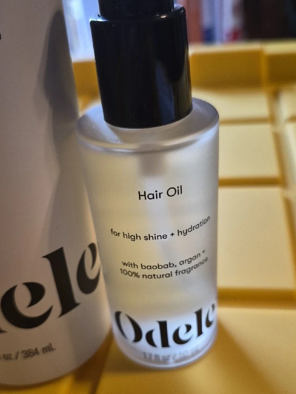 Clarifying Shampoo & Hair Oil Set Odele New.